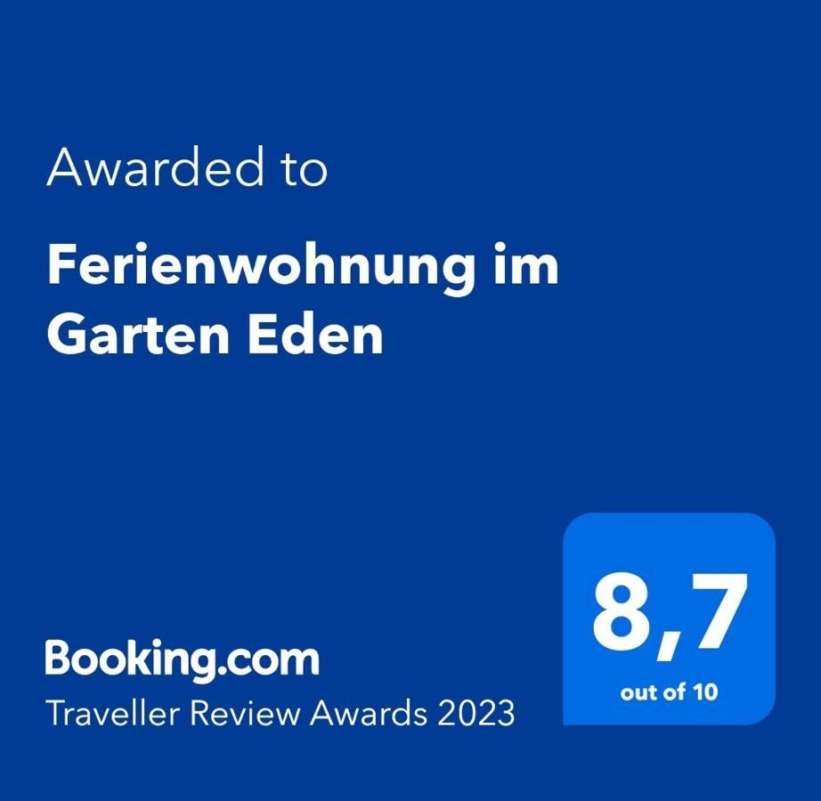 Ferienwohnung Im Garten Eden Gruenberg Exterior photo